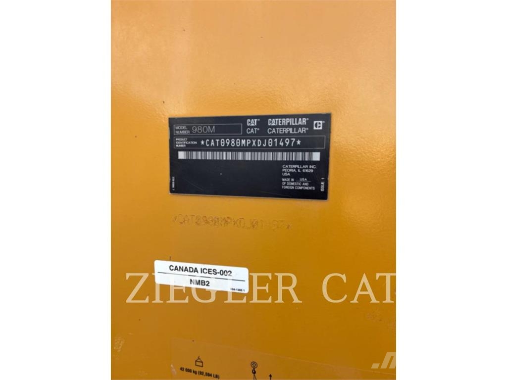 CAT 980M Kolesni nakladalci