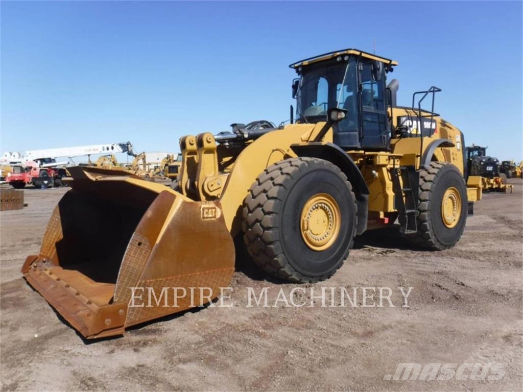 CAT 980M Chargeuse sur pneus