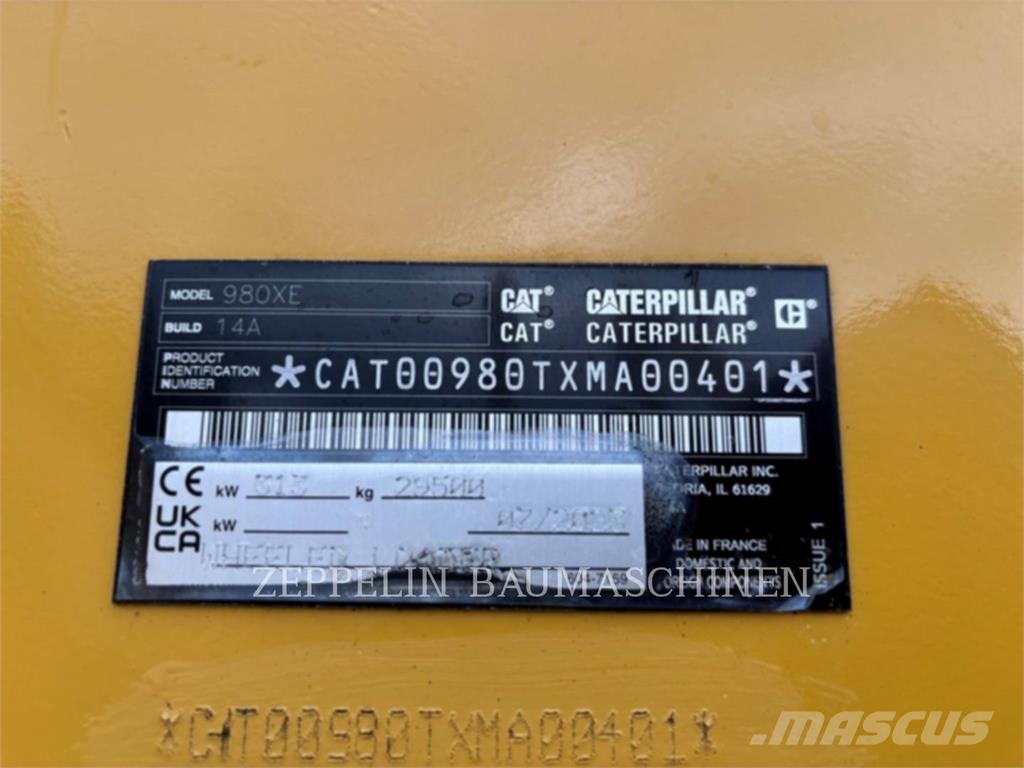 CAT 980XE Radlader