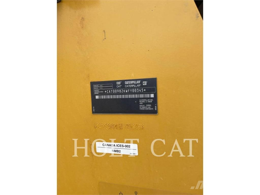 CAT 982 Wielladers