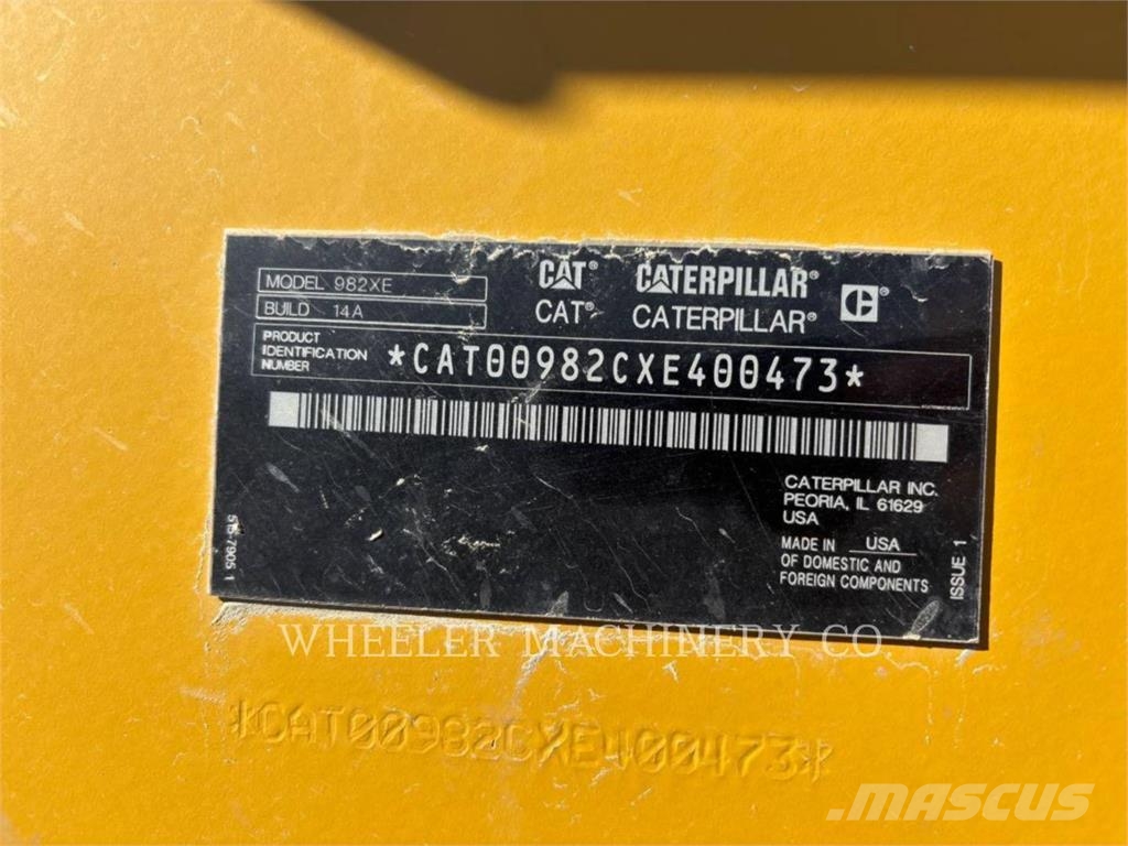CAT 982 XE Wielladers