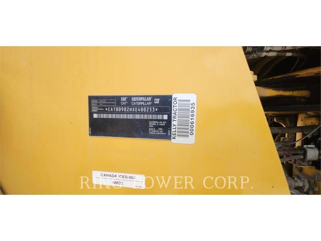CAT 982XE Tekerlekli yükleyiciler