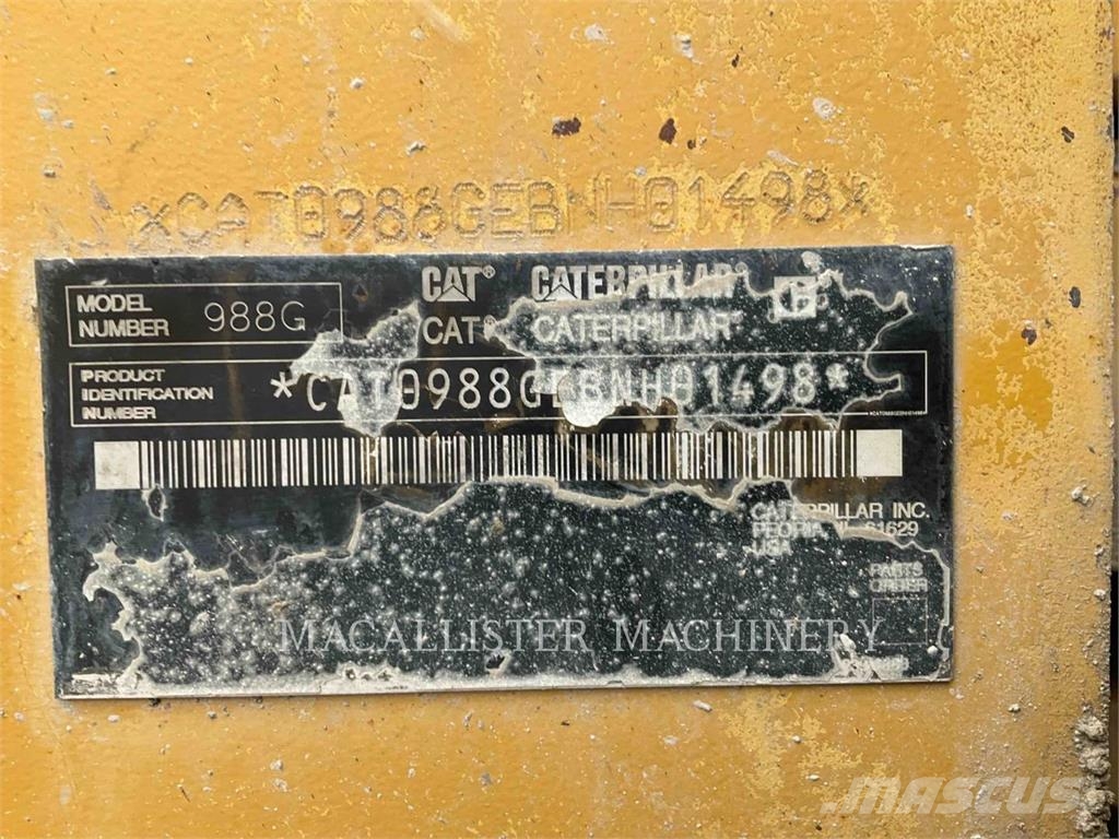 CAT 988G Læssemaskiner på hjul