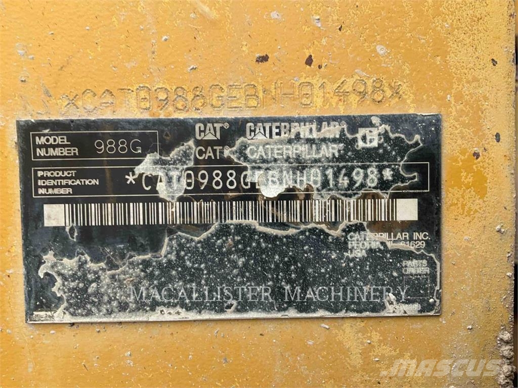 CAT 988G Læssemaskiner på hjul