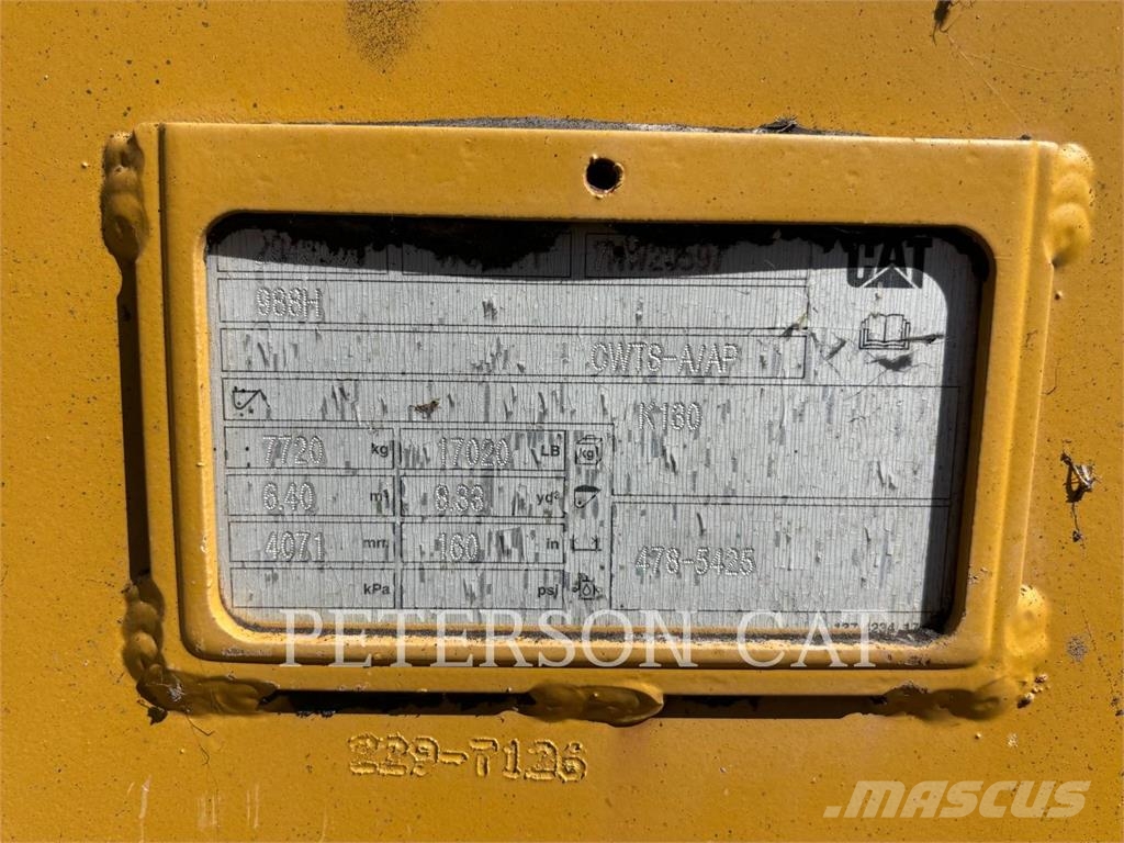 CAT 988H Radlader