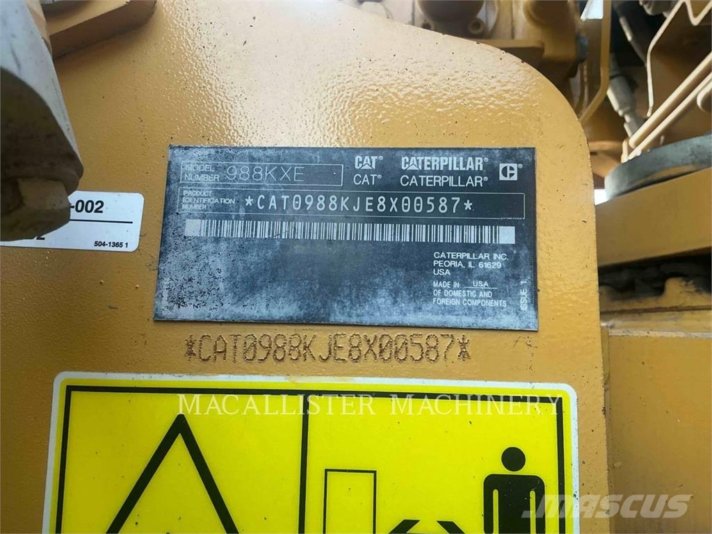 CAT 988KXE Læssemaskiner på hjul