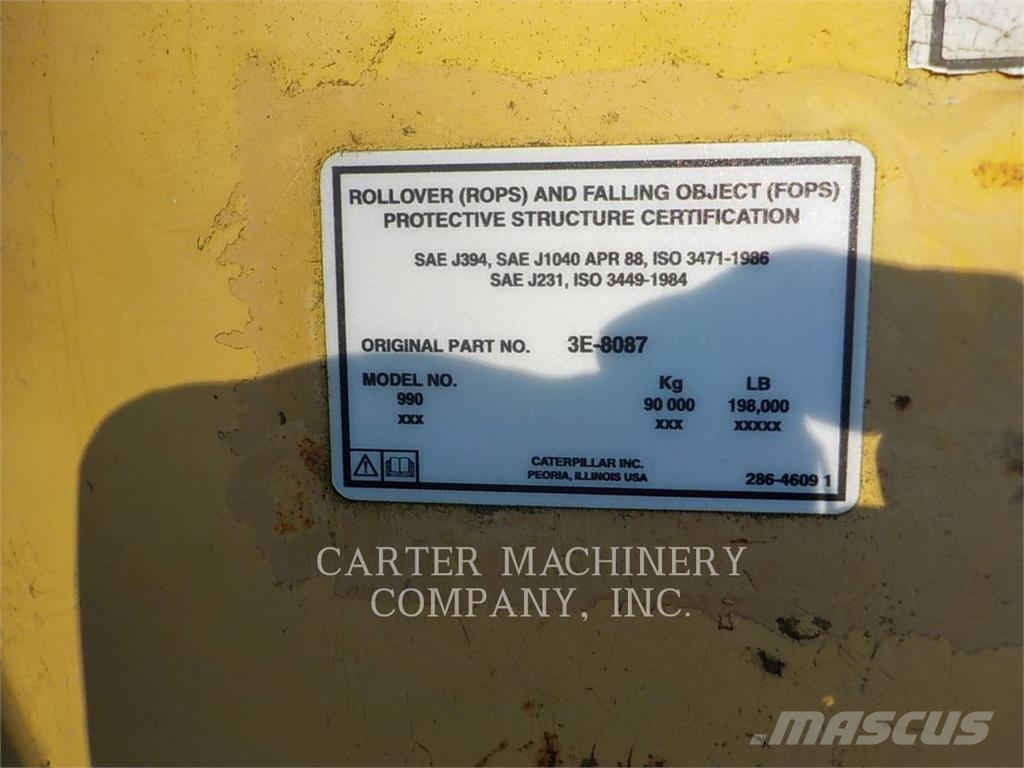 CAT 990 Radlader