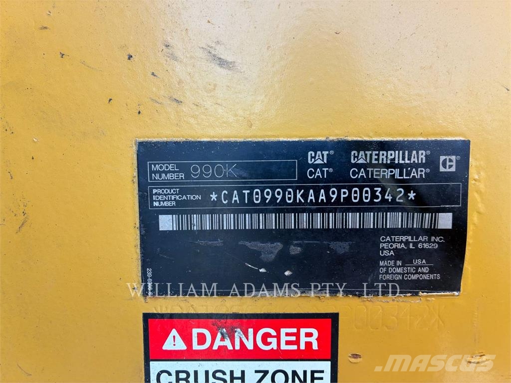 CAT 990K Wielladers