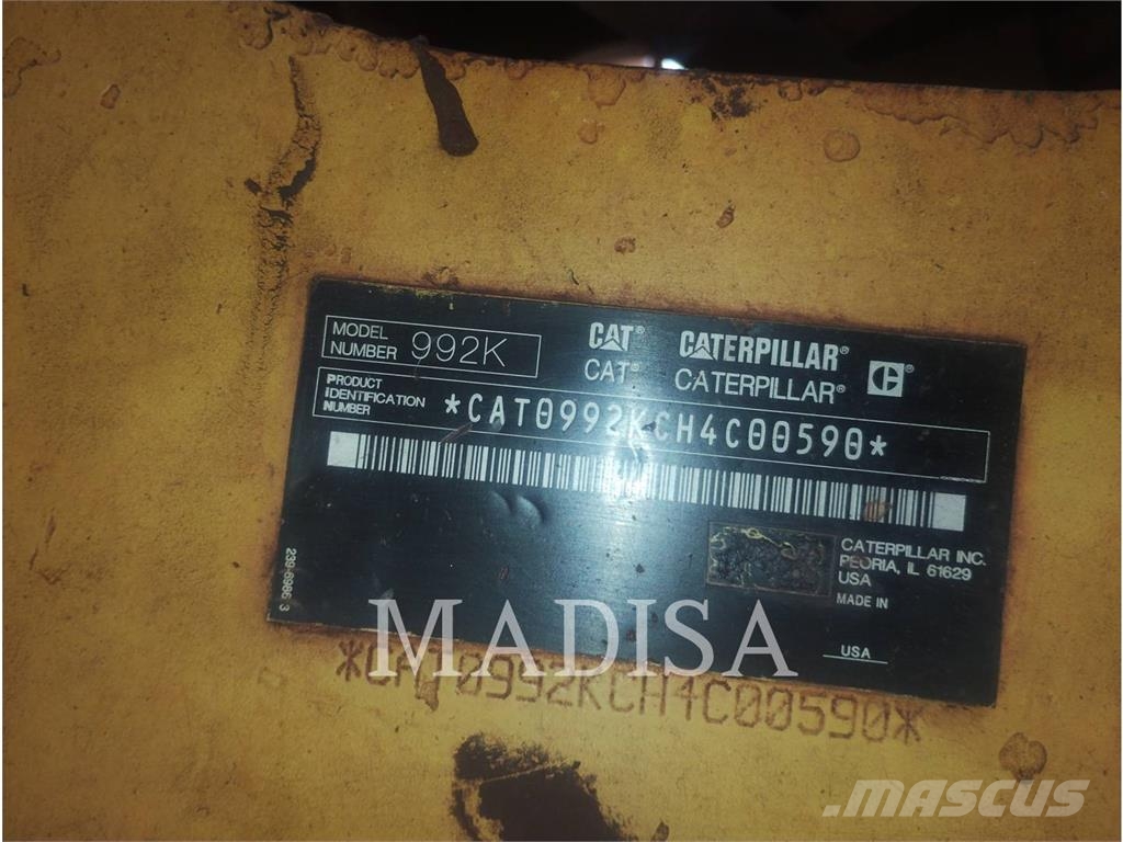 CAT 992K Radlader