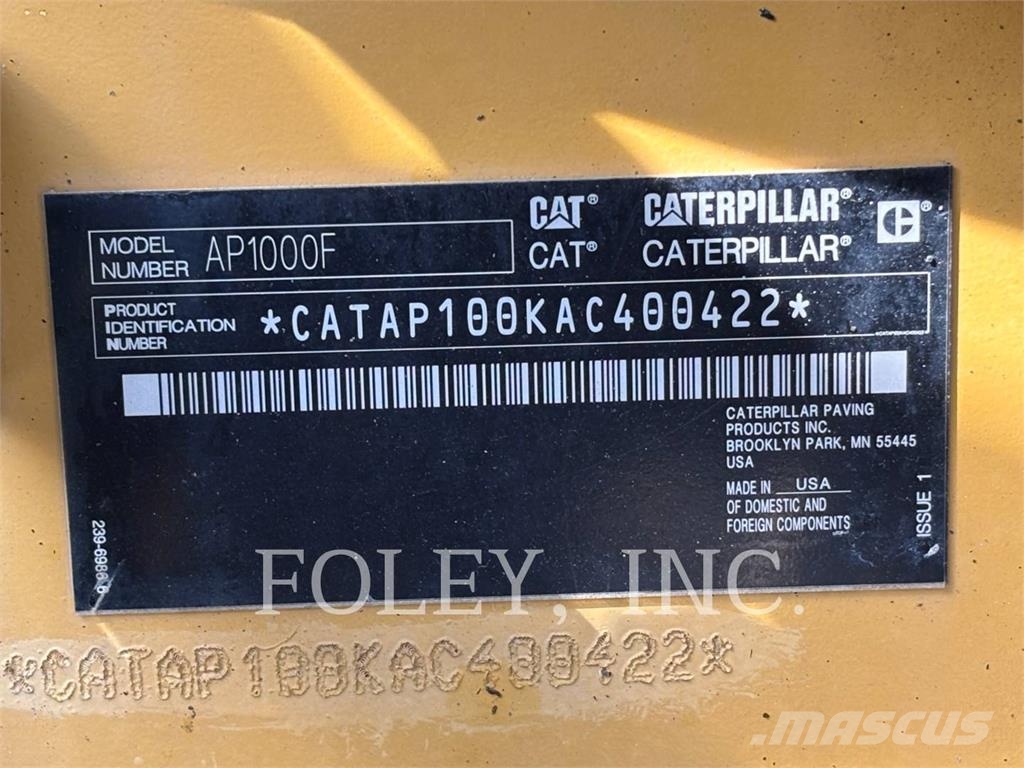 CAT AP1000F Finitrici