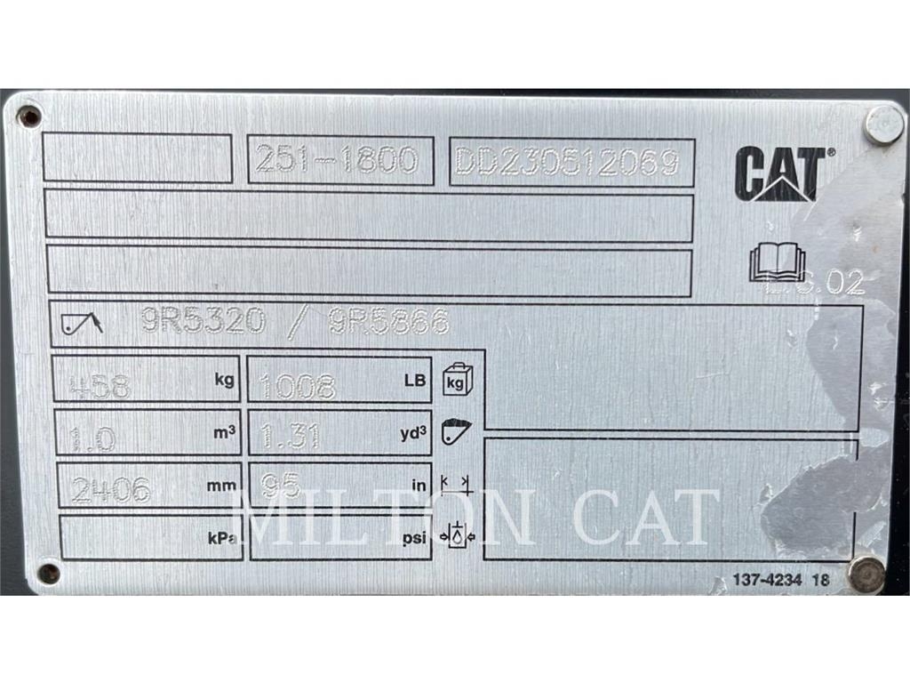 CAT BHL 1.31 CYD GENERAL PURPOSE BUCKET Kovalar