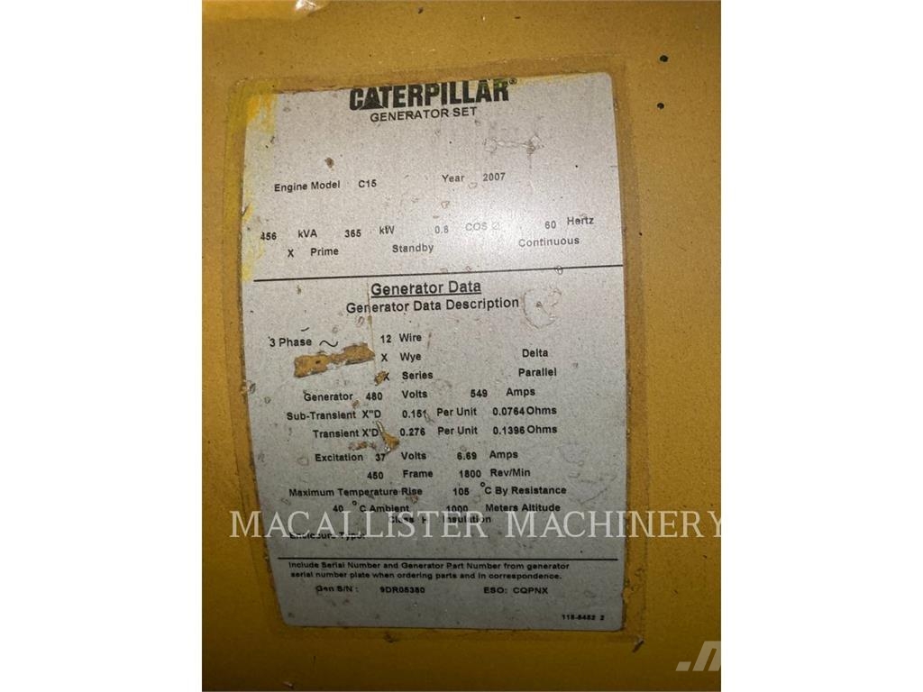 CAT C15 Other Generators