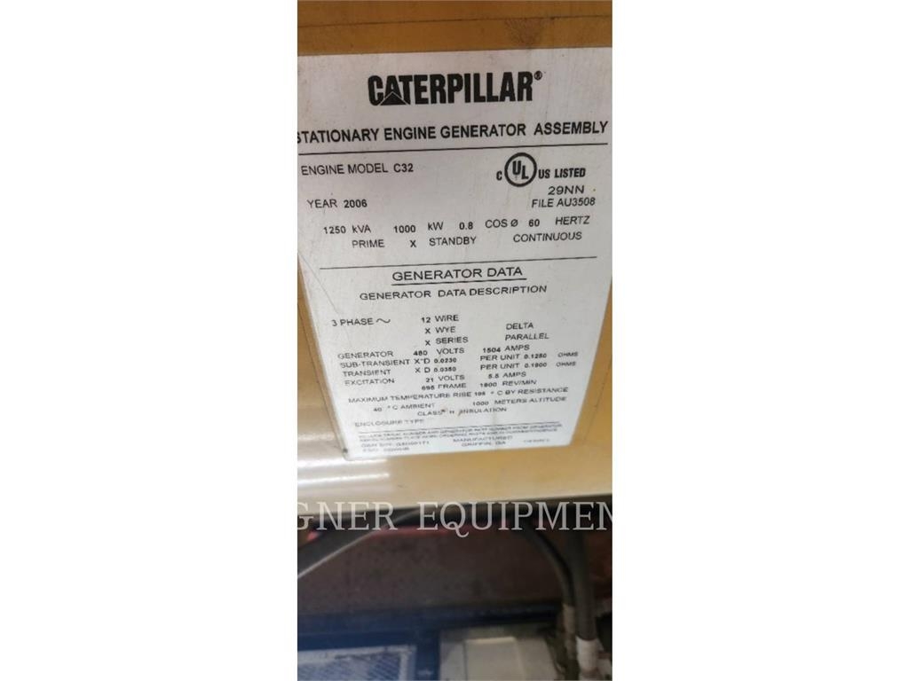 CAT C32 1000KW Andre Generatorer