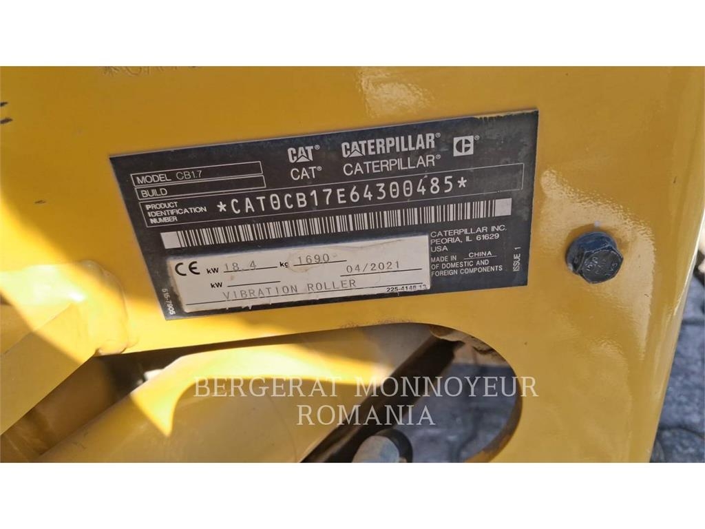 CAT CB1.7 Valjci sa duplim bubnjem