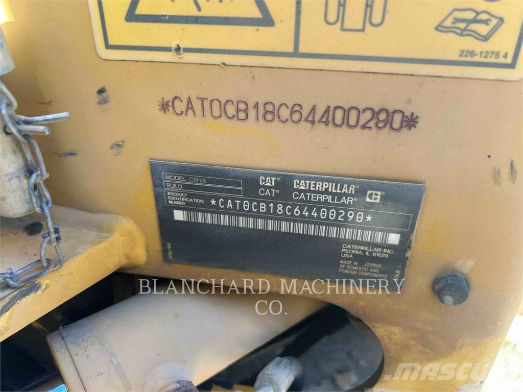 CAT CB1.8 Tandemwalzen