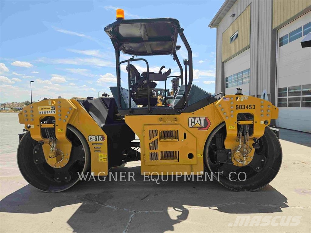 CAT CB15 ضاغطات التربة