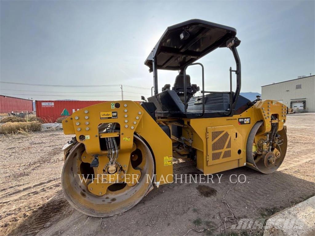 CAT CB15 CW Οδοστρωτήρες διπλού κυλίνδρου