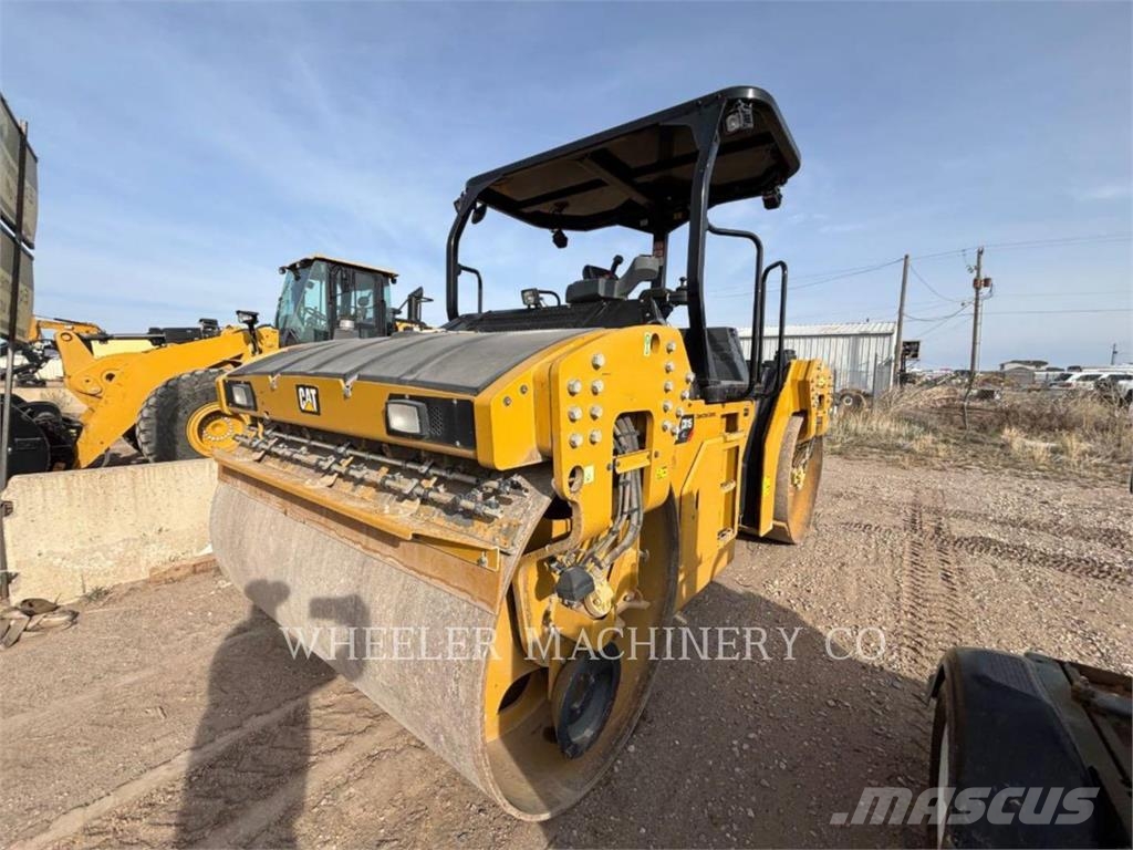 CAT CB15 CW Οδοστρωτήρες διπλού κυλίνδρου