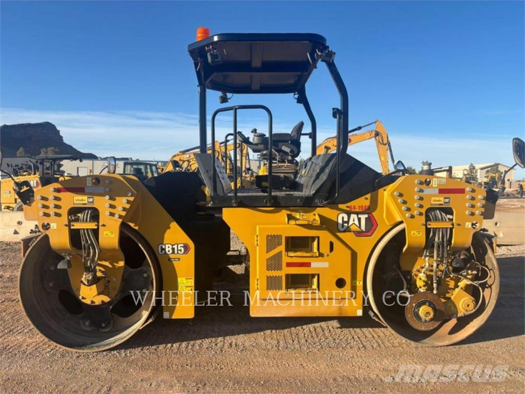 CAT CB15 CW VV Rodillos de doble tambor