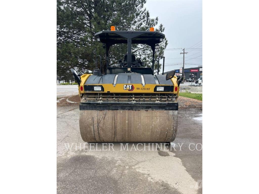 CAT CB15 CW VV Οδοστρωτήρες διπλού κυλίνδρου