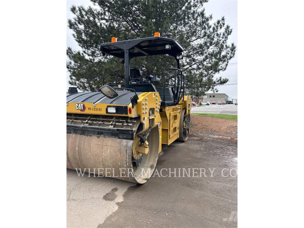 CAT CB15 CW VV Οδοστρωτήρες διπλού κυλίνδρου