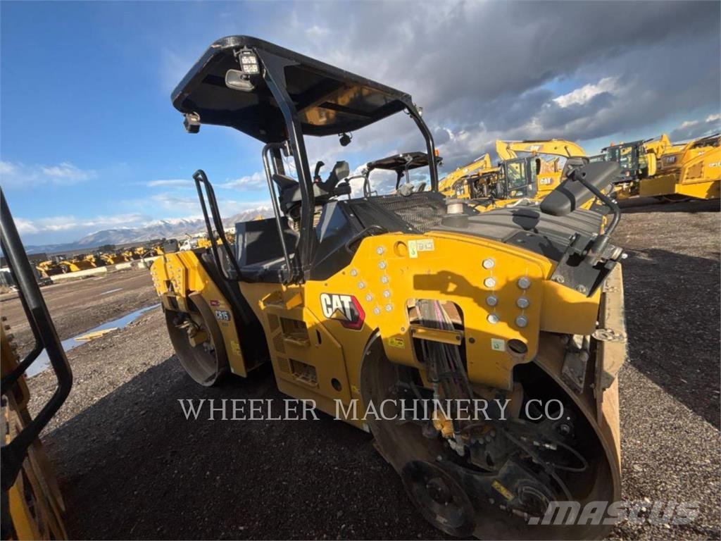 CAT CB15 CW VV Οδοστρωτήρες διπλού κυλίνδρου