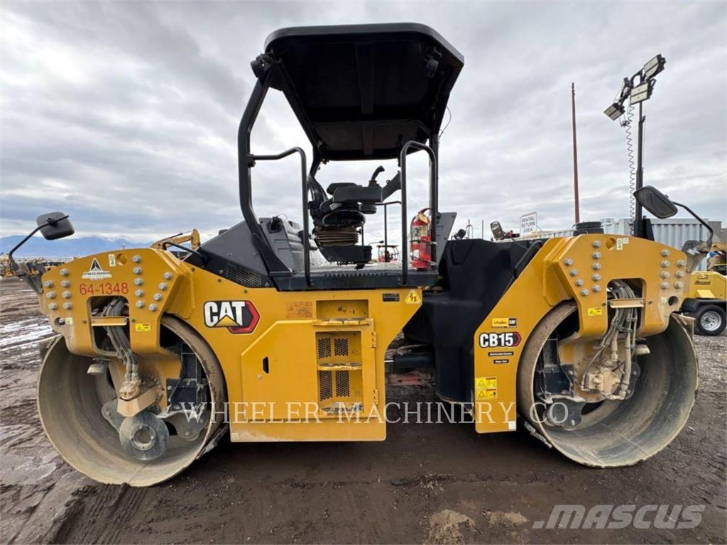 CAT CB15 CW VV مداحل ثنائية الاسطوانة