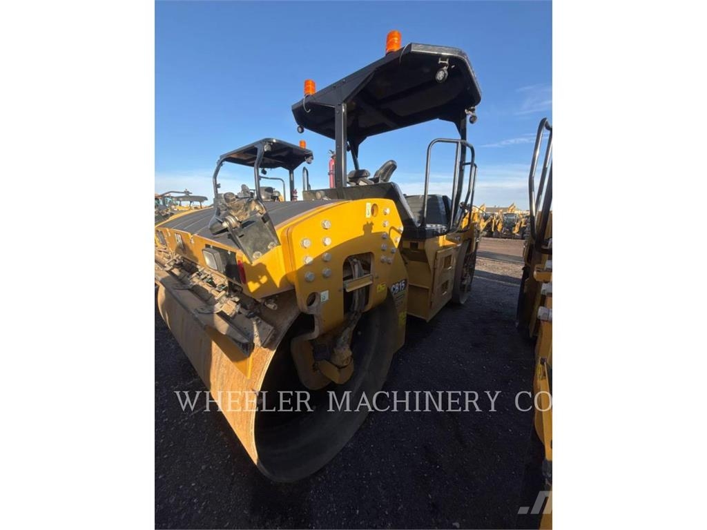 CAT CB15 CW VV Οδοστρωτήρες διπλού κυλίνδρου