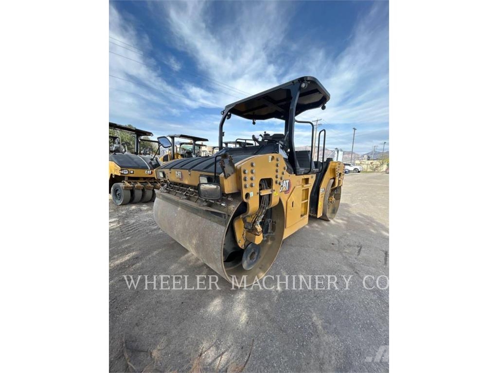 CAT CB15 CW VV Οδοστρωτήρες διπλού κυλίνδρου