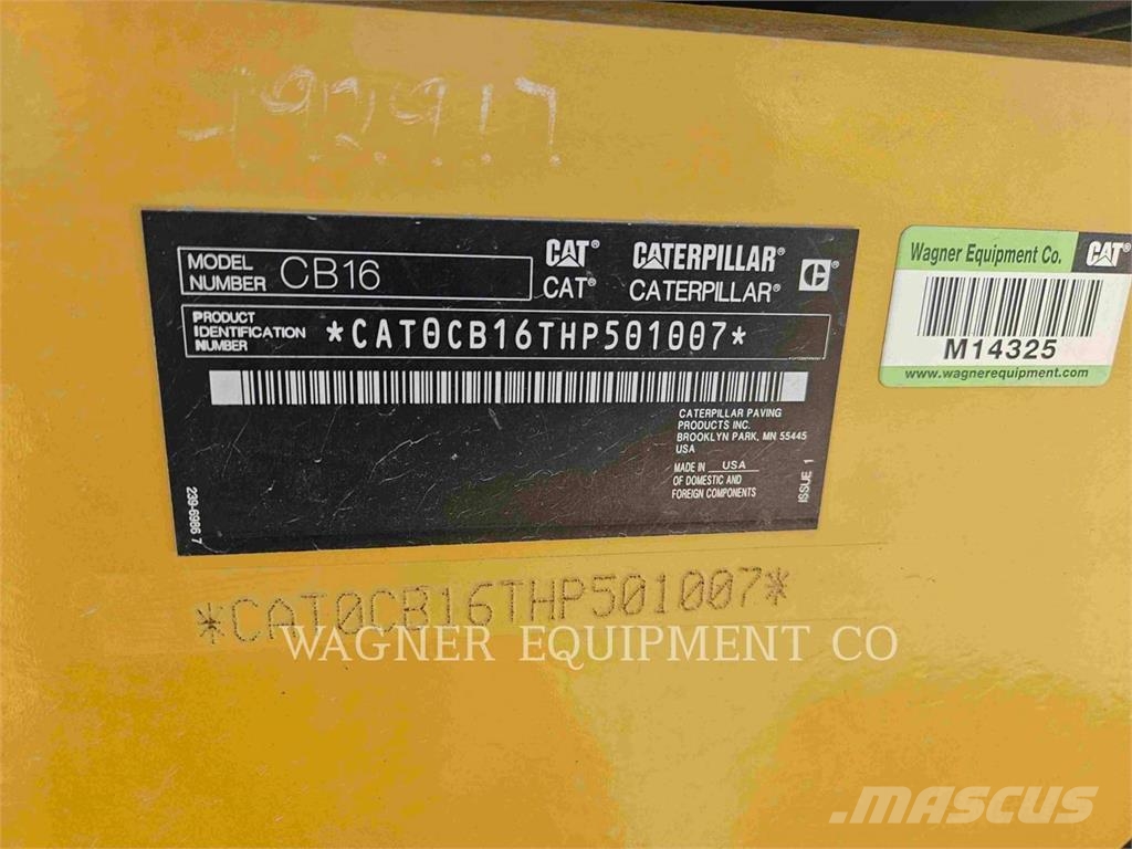 CAT CB16 Compactadoras de suelo