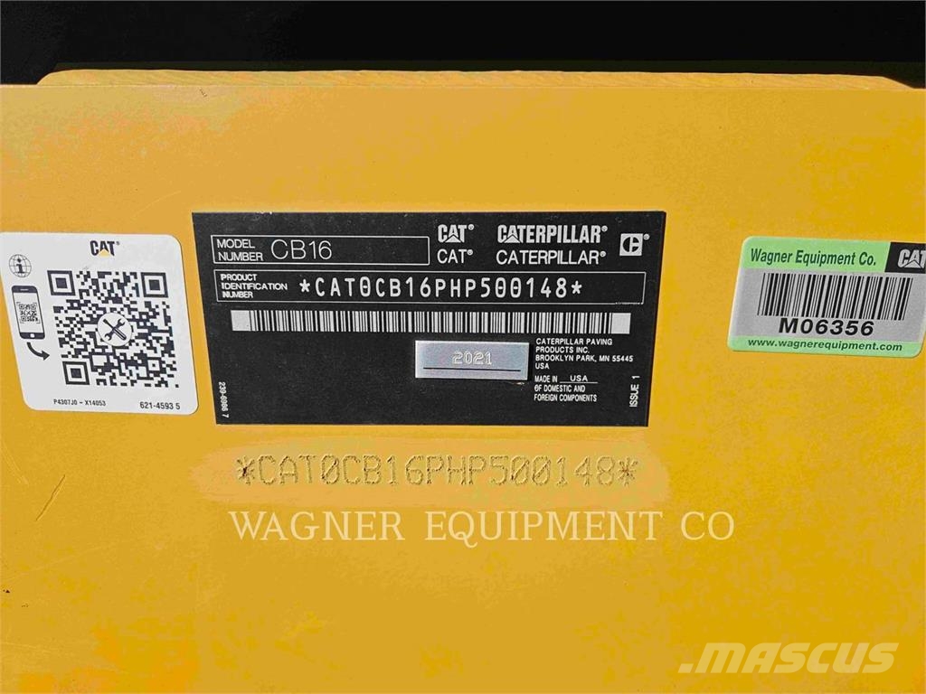 CAT CB16 Compactadores de suelo