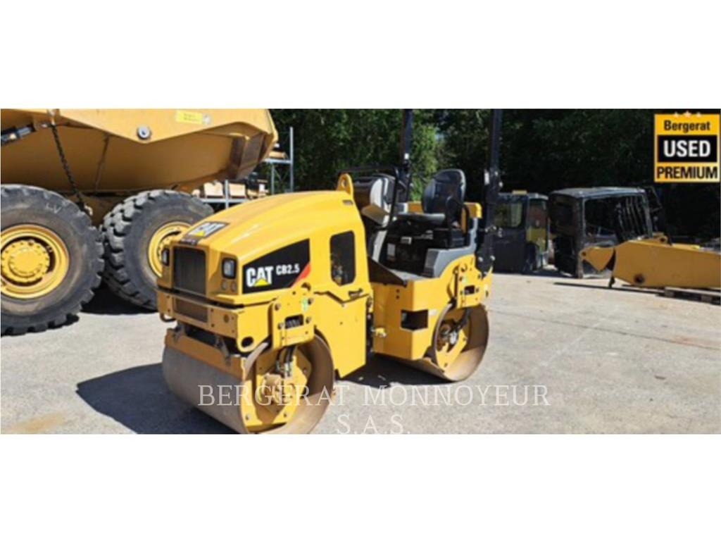 CAT CB2.5 Οδοστρωτήρες μονού κυλίνδρου