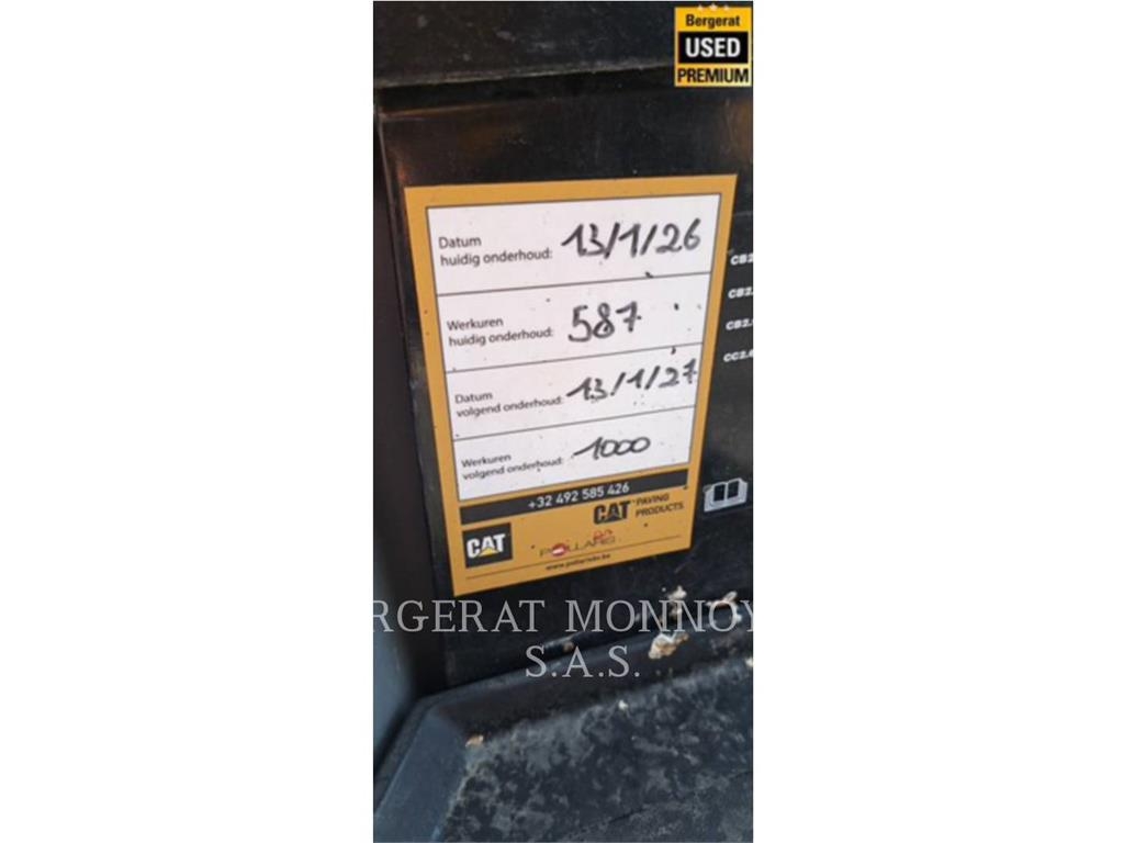 CAT CB2.5 Οδοστρωτήρες μονού κυλίνδρου