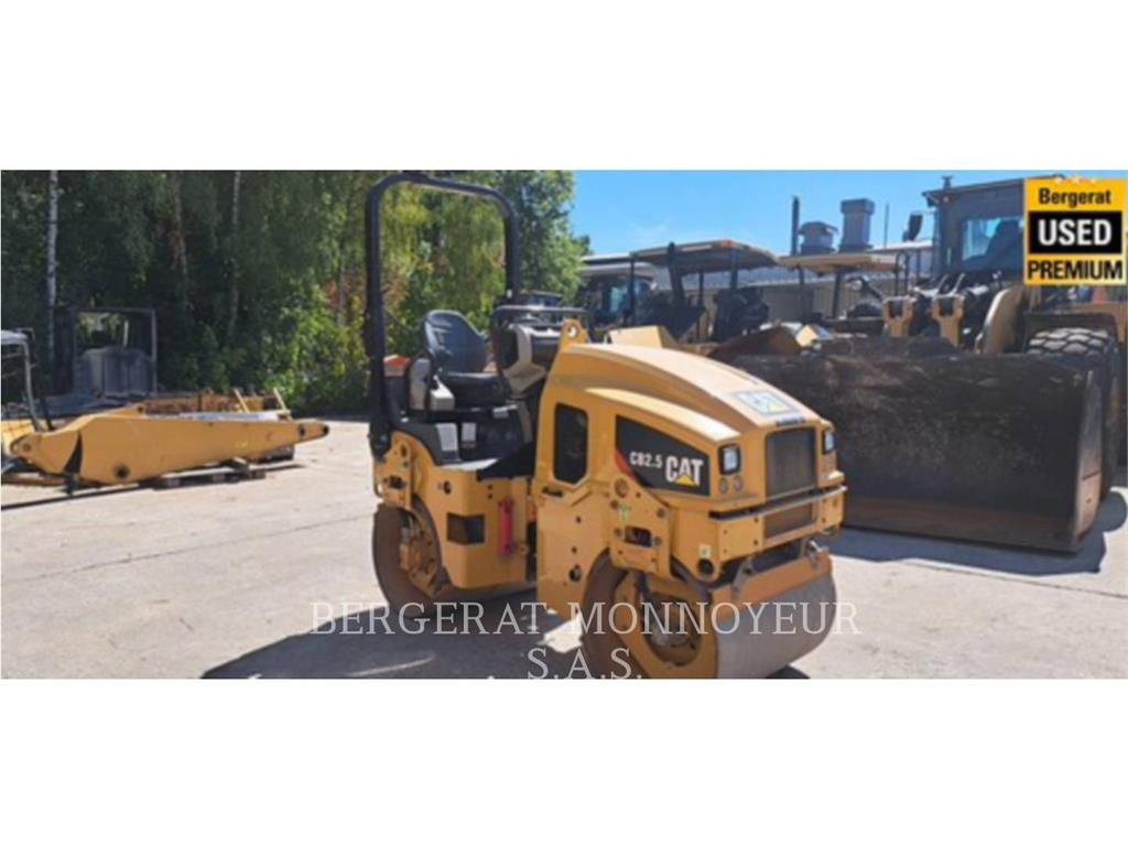 CAT CB2.5 Οδοστρωτήρες μονού κυλίνδρου