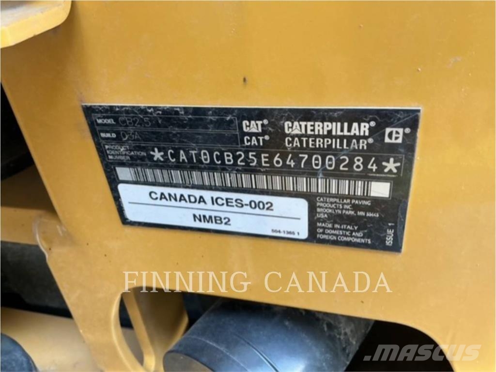 CAT CB2.5-03 Erdbauwalzen