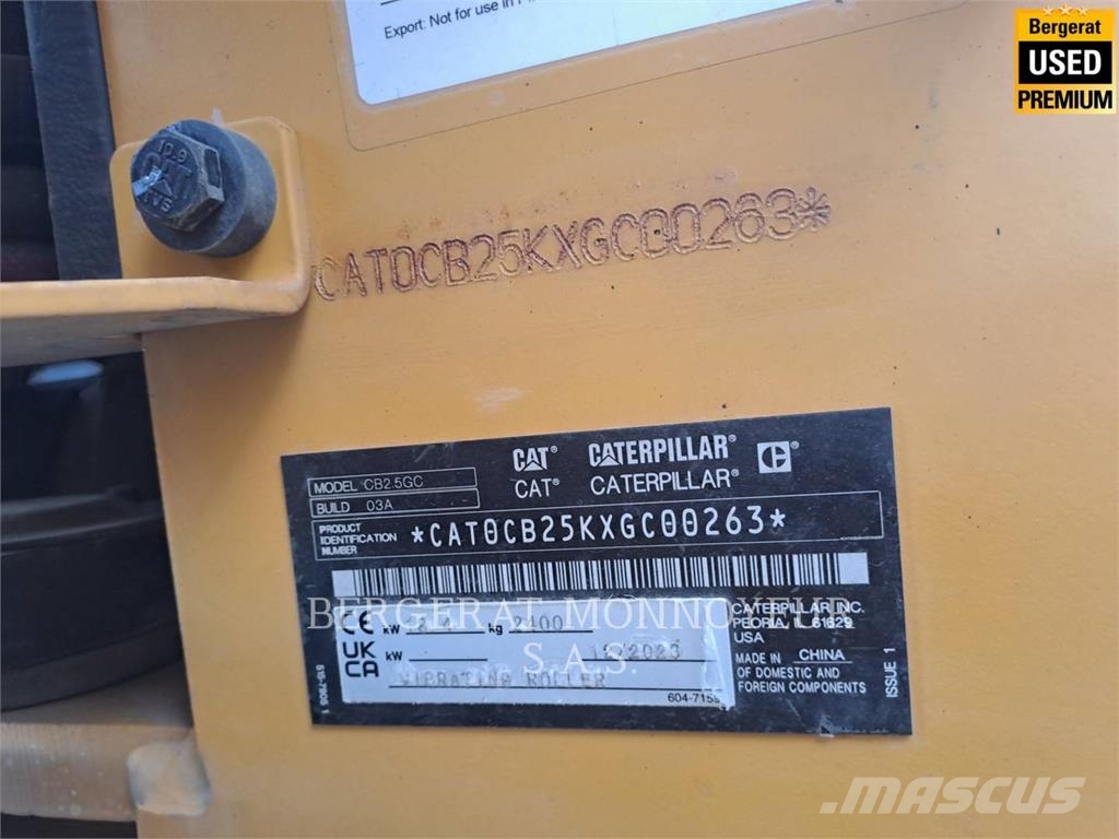 CAT CB2.5GC Walzenzüge