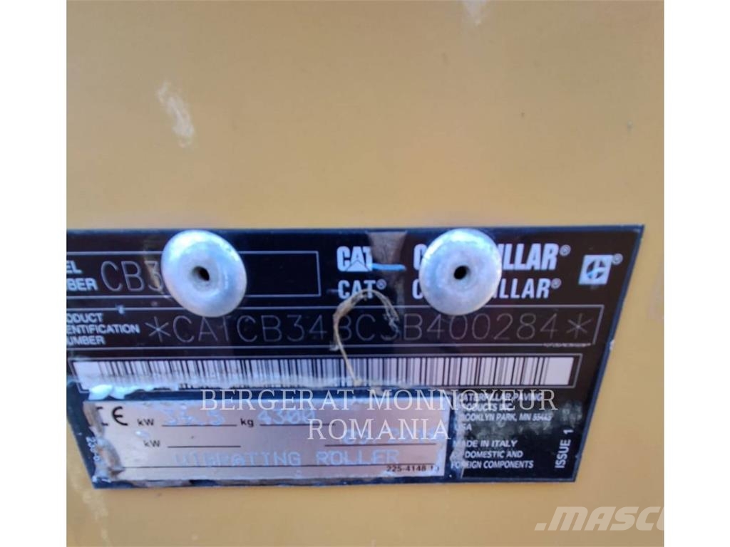 CAT CB34BLRC مداحل ثنائية الاسطوانة
