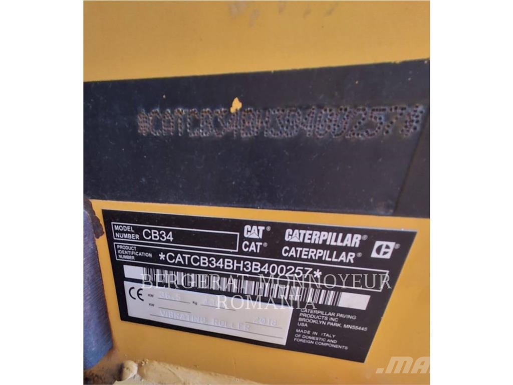 CAT CB34BLRC مداحل ثنائية الاسطوانة