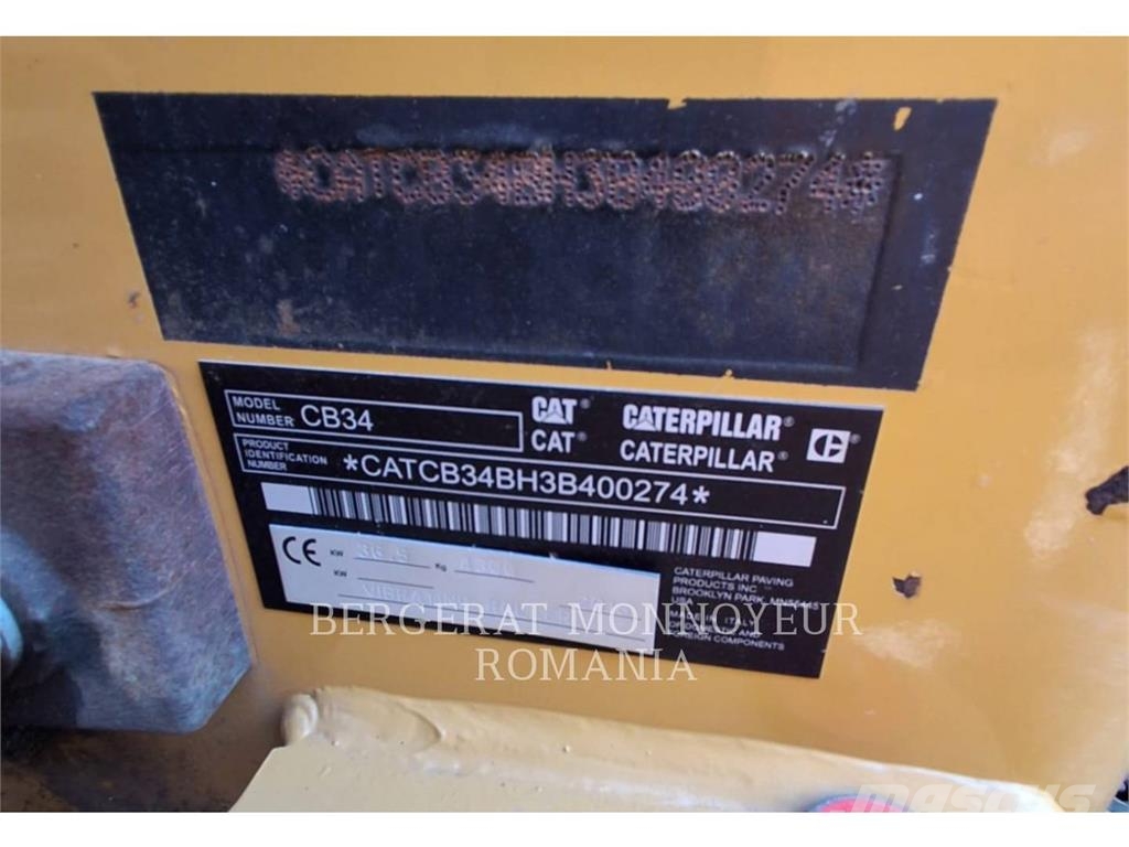 CAT CB34BLRC مداحل ثنائية الاسطوانة