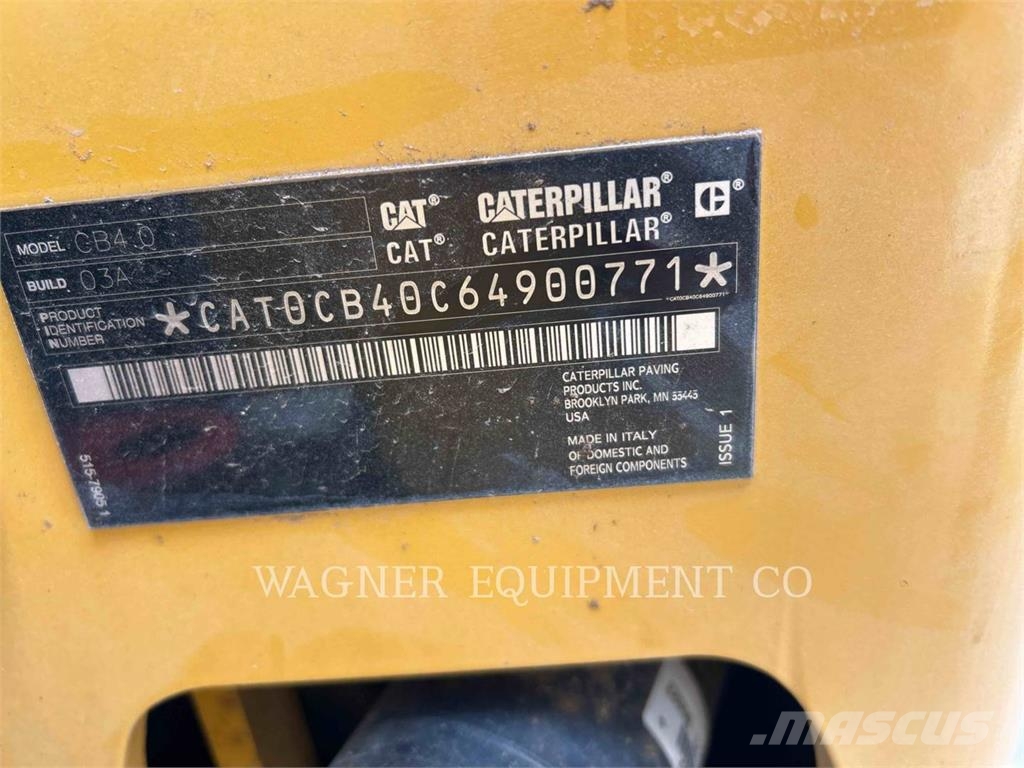 CAT CB4.003 Erdbauwalzen
