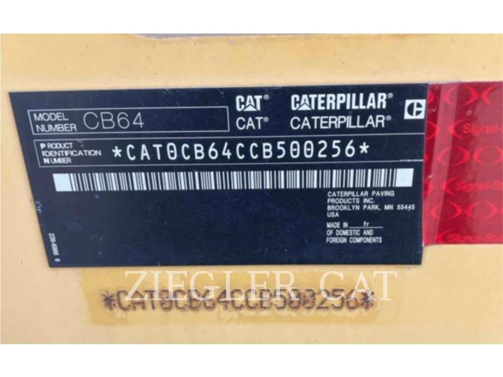 CAT CB64 Compactadoras de suelo