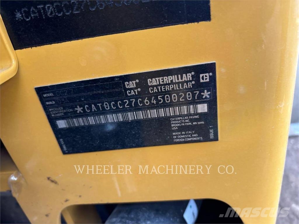CAT CC2.7 Rodillos combinados