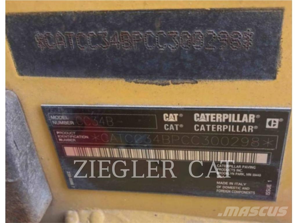 CAT CC34B Compactadoras de suelo