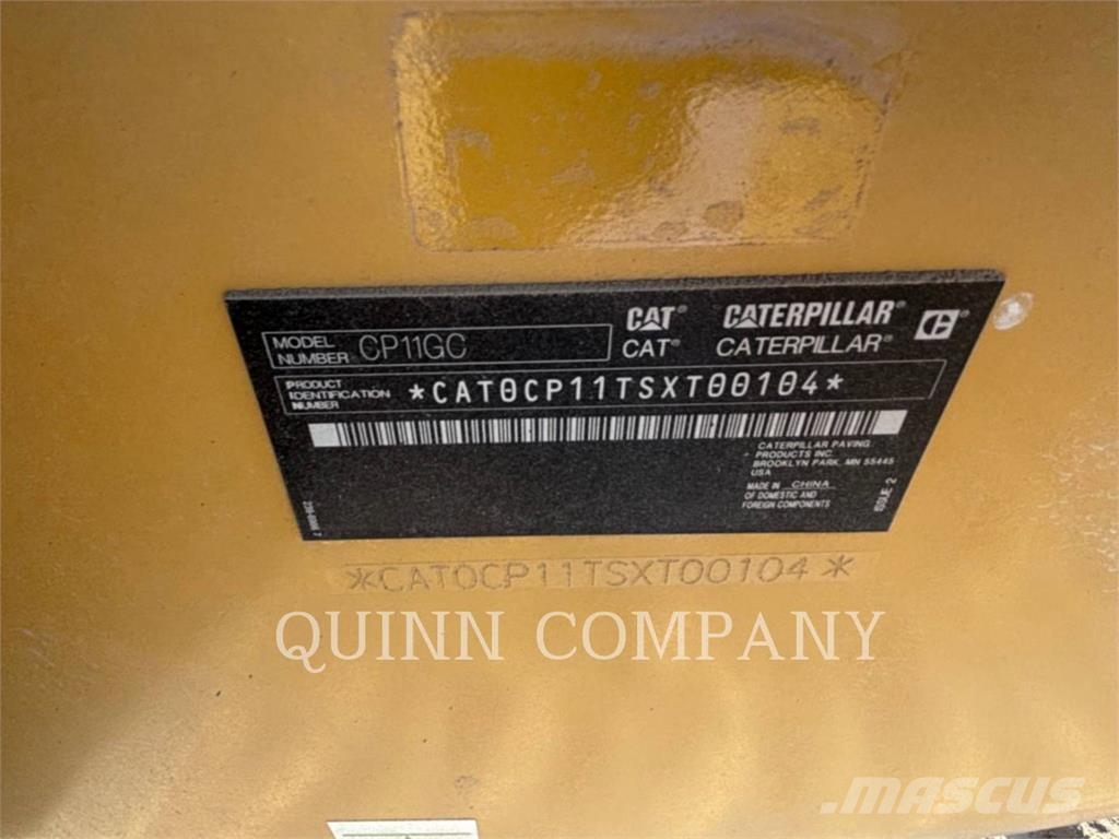 CAT CP11GC Buldozer sobre ruedas
