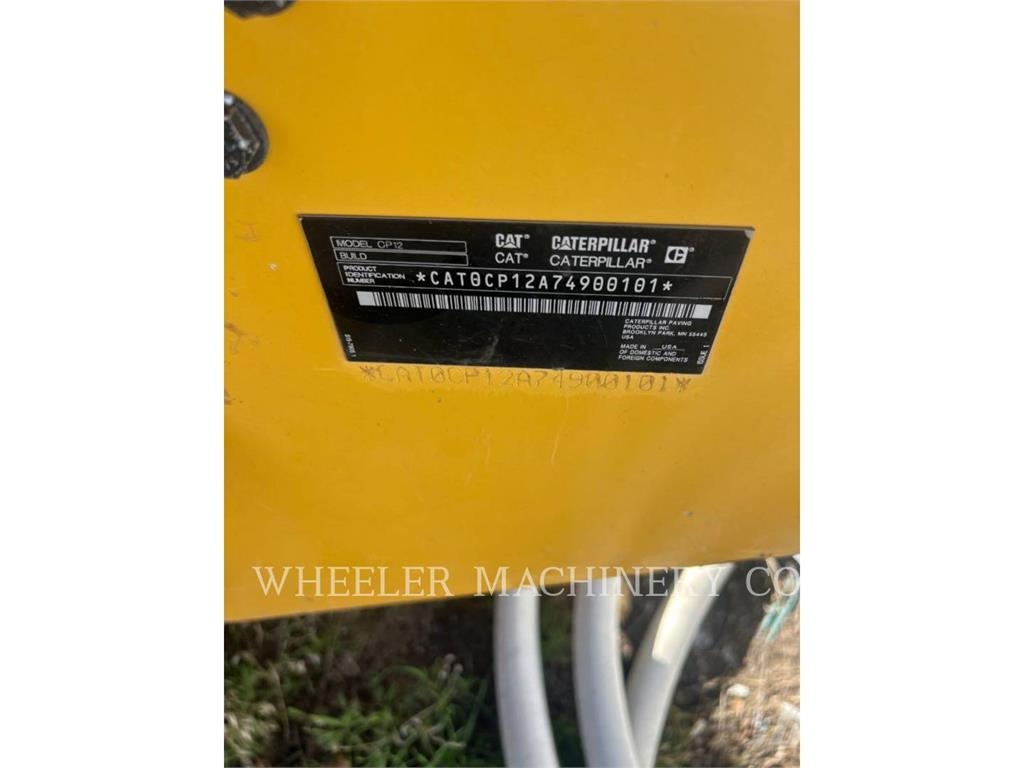CAT CP12 Οδοστρωτήρες μονού κυλίνδρου