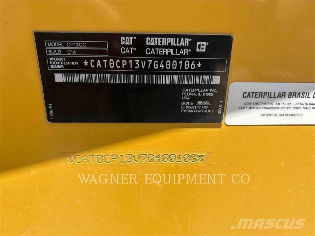 CAT CP13GC Erdbauwalzen