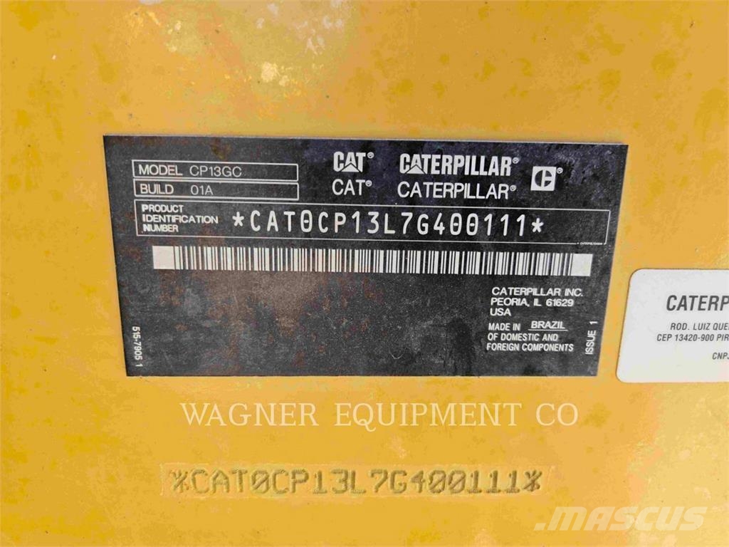 CAT CP13GC ضاغطات التربة