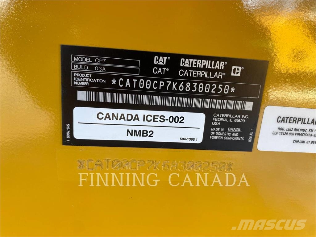 CAT CP7-03 Soil compactors