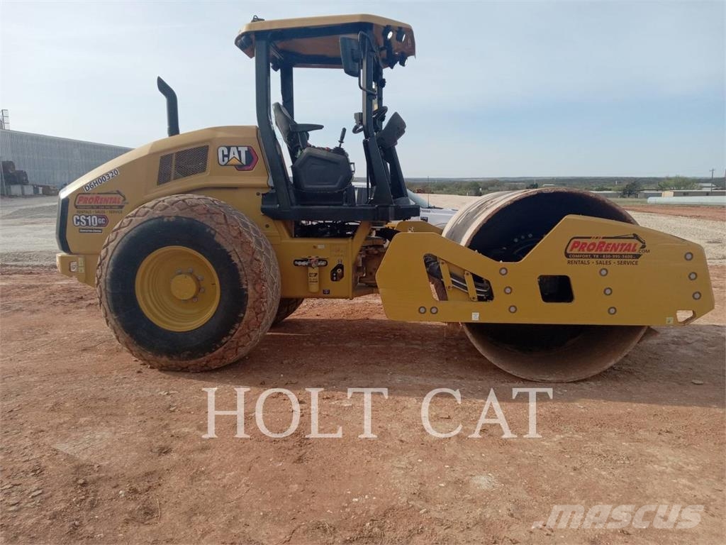 CAT CS10GC Οδοστρωτήρες μονού κυλίνδρου