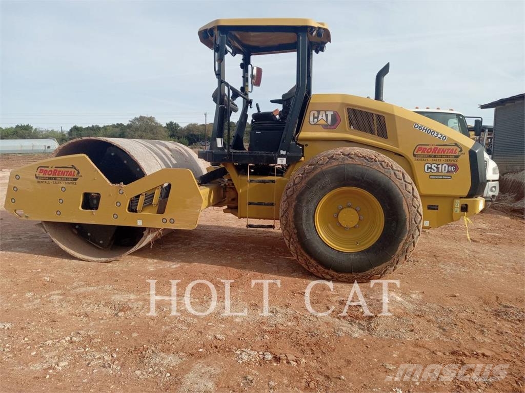 CAT CS10GC Οδοστρωτήρες μονού κυλίνδρου
